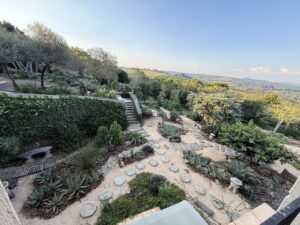 rear garden at Moxie Manor with Lowveld View